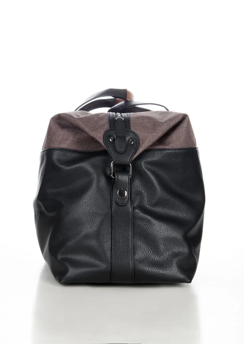 Black Leather Bag - 3