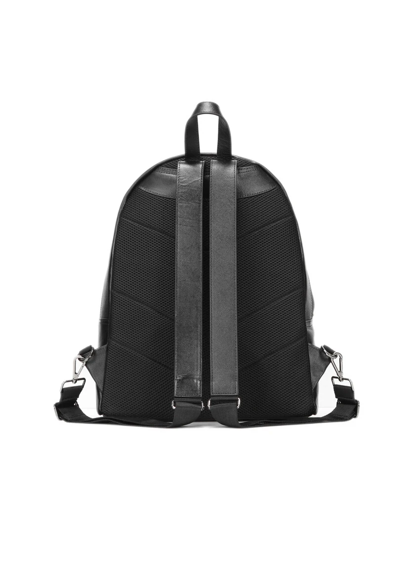 Black Leather Bag - 2