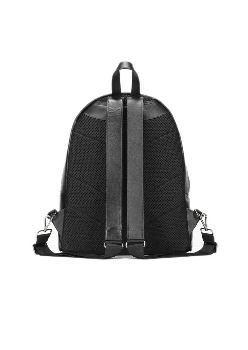 Black Leather Bag - 2