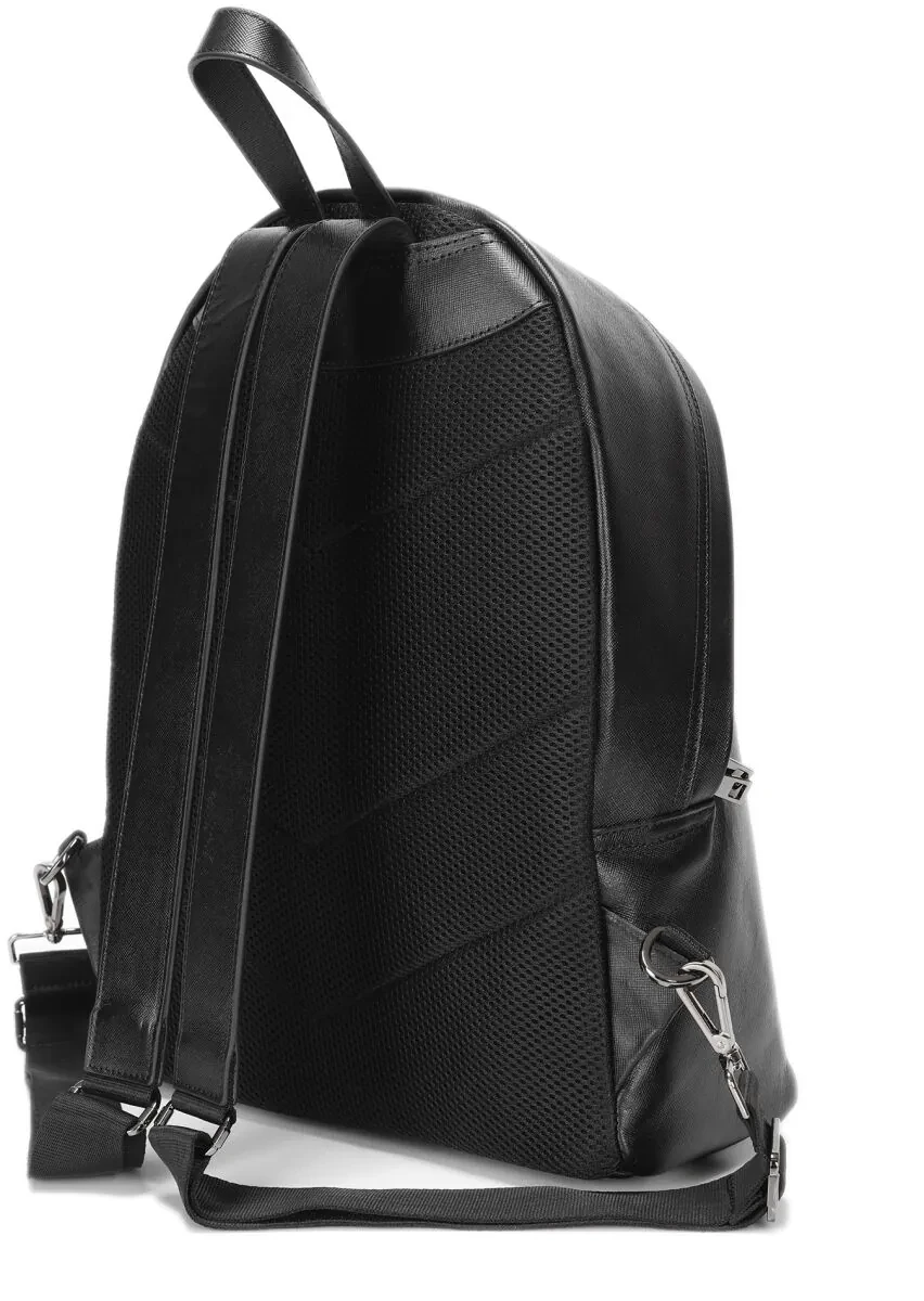 Black Leather Bag - 5