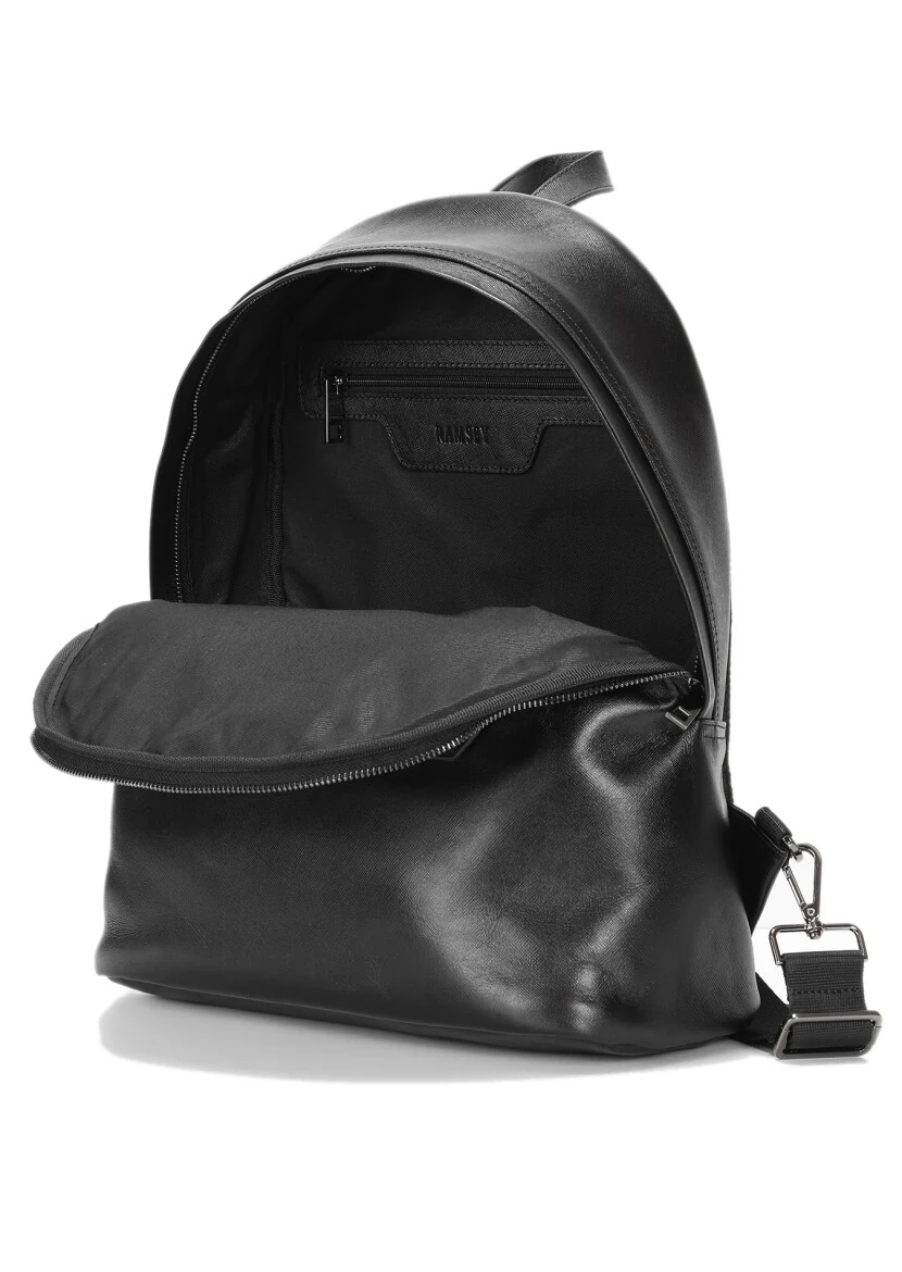 Black Leather Bag - 8