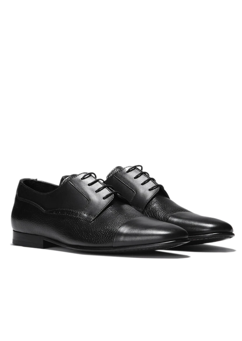 Black Leather Classical Shoes 
