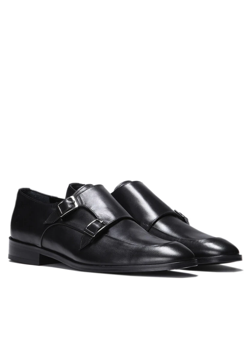 Black Leather Classical Shoes 