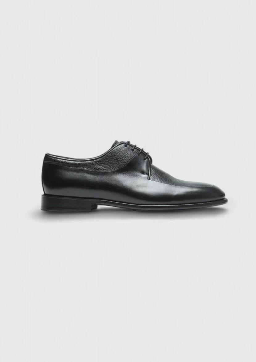 Black Leather Classical Shoes - RAMSEY