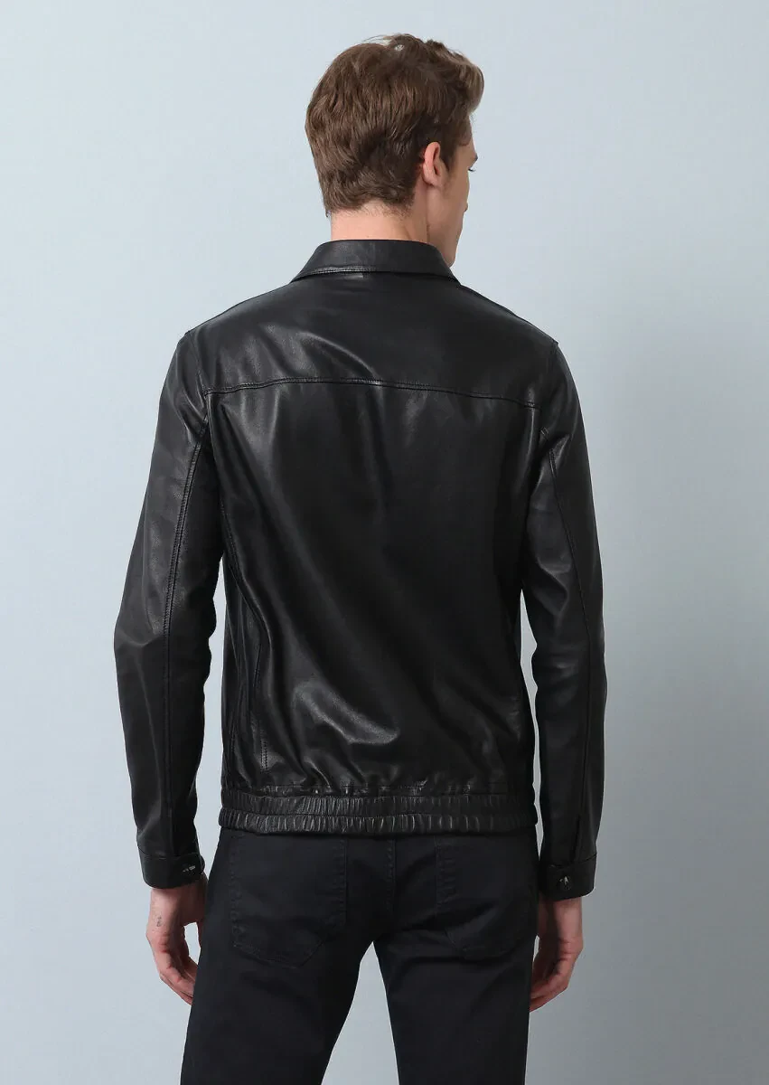 Black Leather Jacket - 5