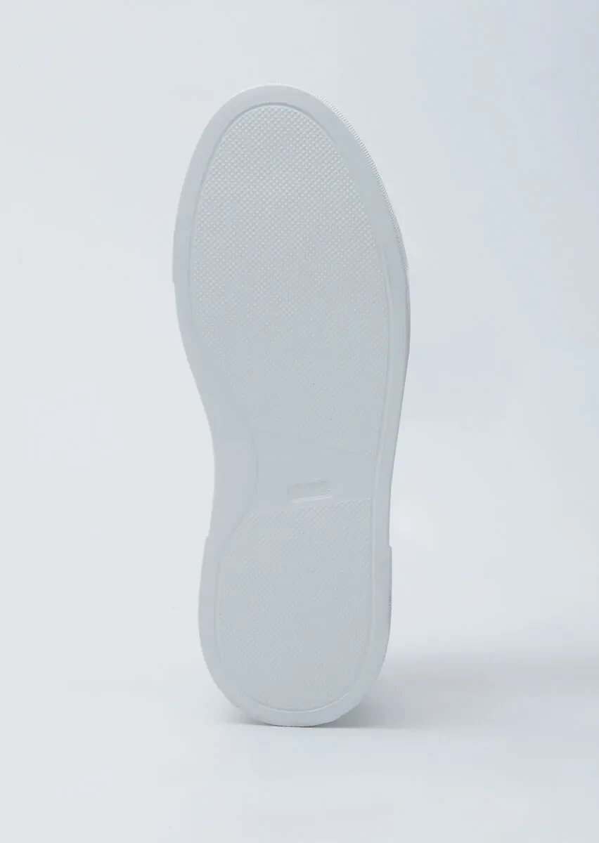 Black Leather Sneaker - 4