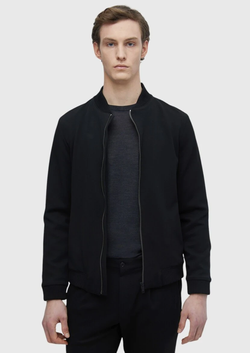 Black Micro Comfort Fit Suit - RAMSEY