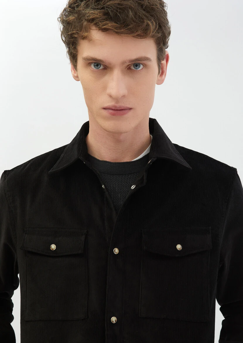 Black Overshirt - 4
