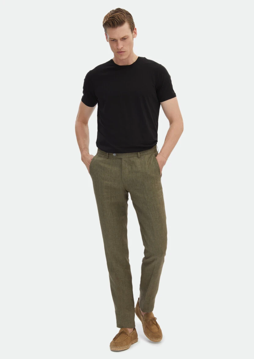 Black Plain Cotton Blended T-Shirt - RAMSEY
