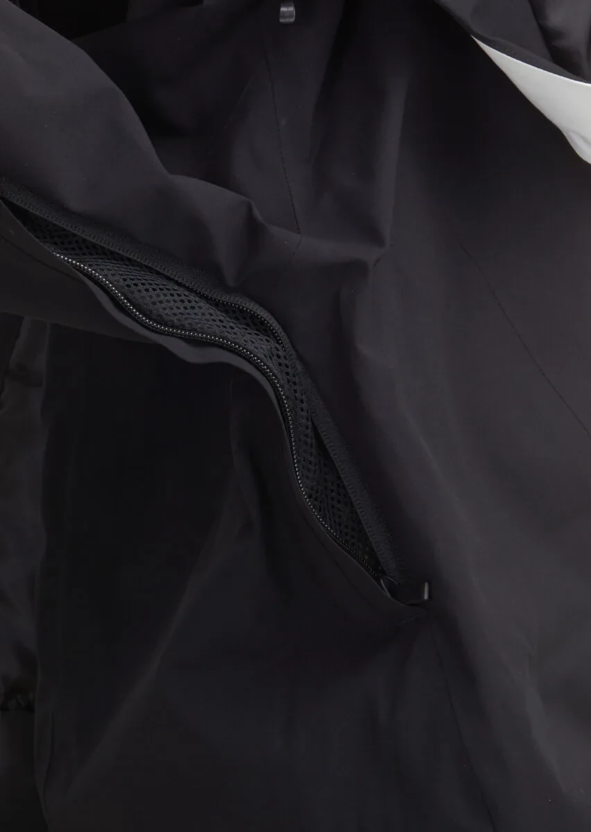 Black Regular Fit Hooded Casual Weaving Coat - 10