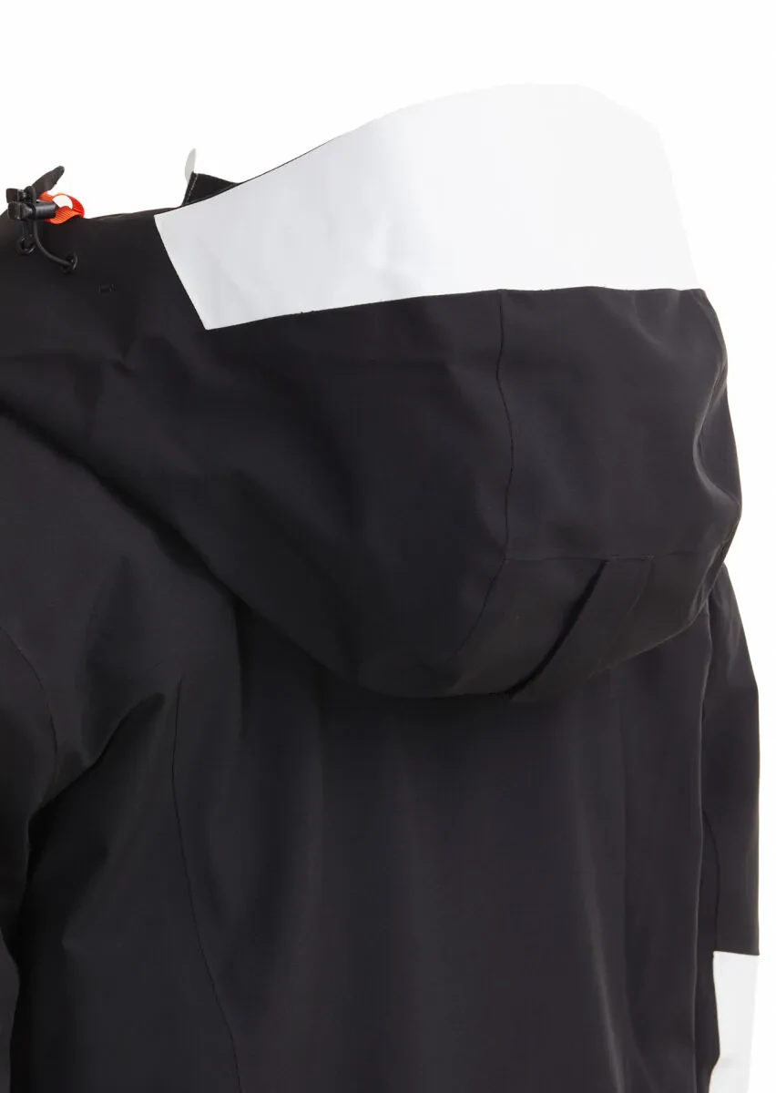 Black Regular Fit Hooded Casual Weaving Coat - 12