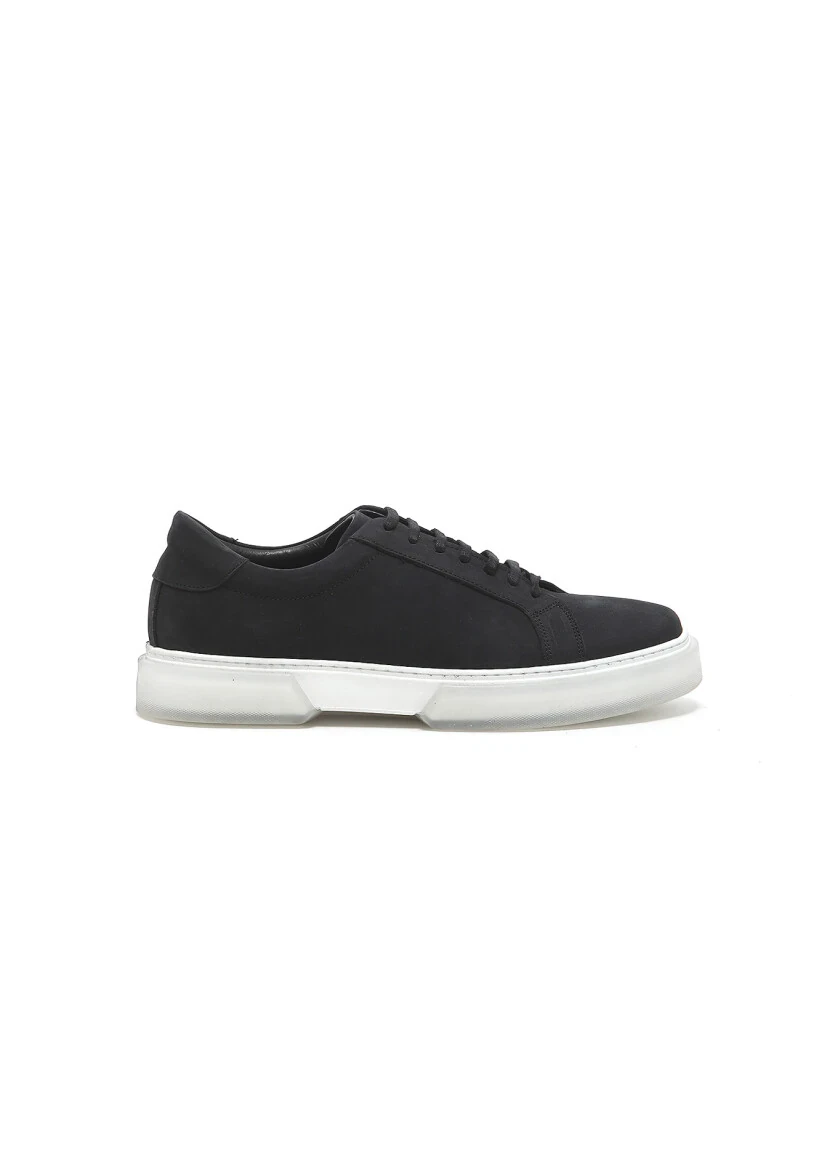 Black Suede Sneaker - 1