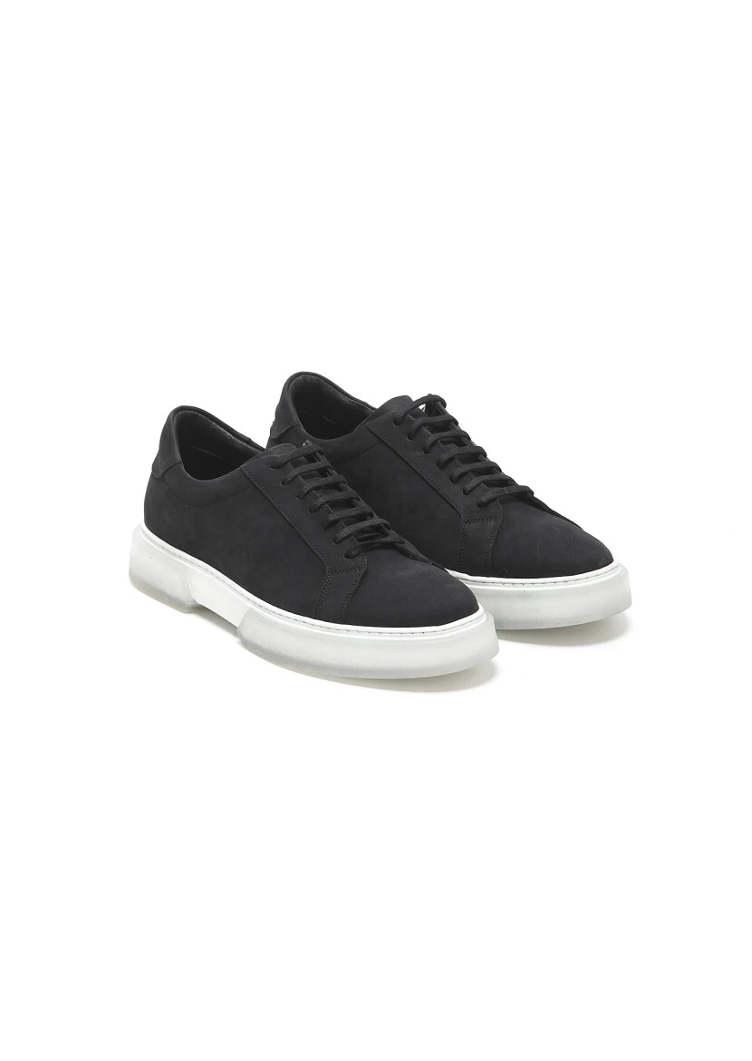 Black Suede Sneaker - 2
