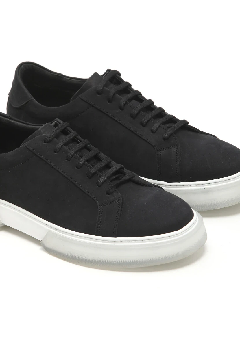 Black Suede Sneaker - 3
