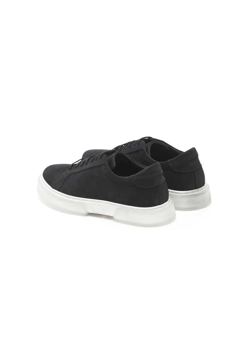 Black Suede Sneaker - 4