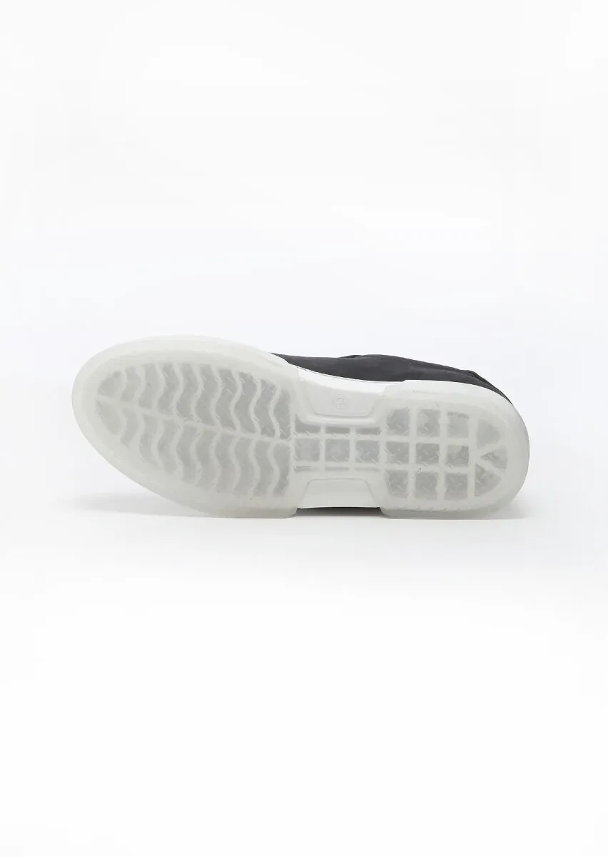 Black Suede Sneaker - 5