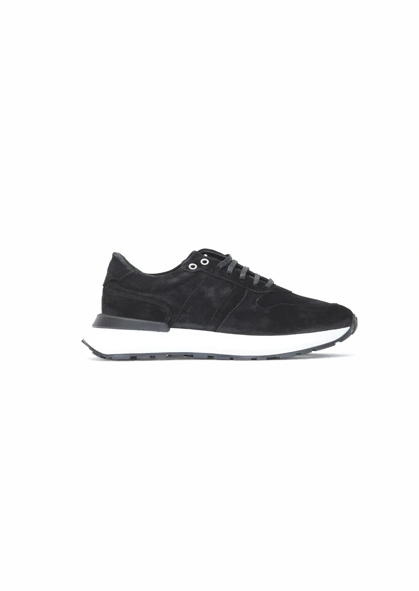 Black Suede Sneaker - RAMSEY