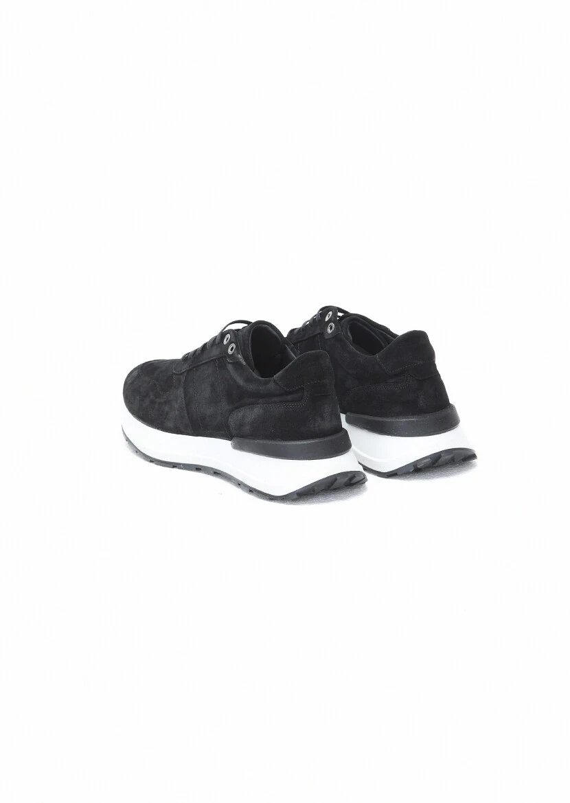 Black Suede Sneaker - 4