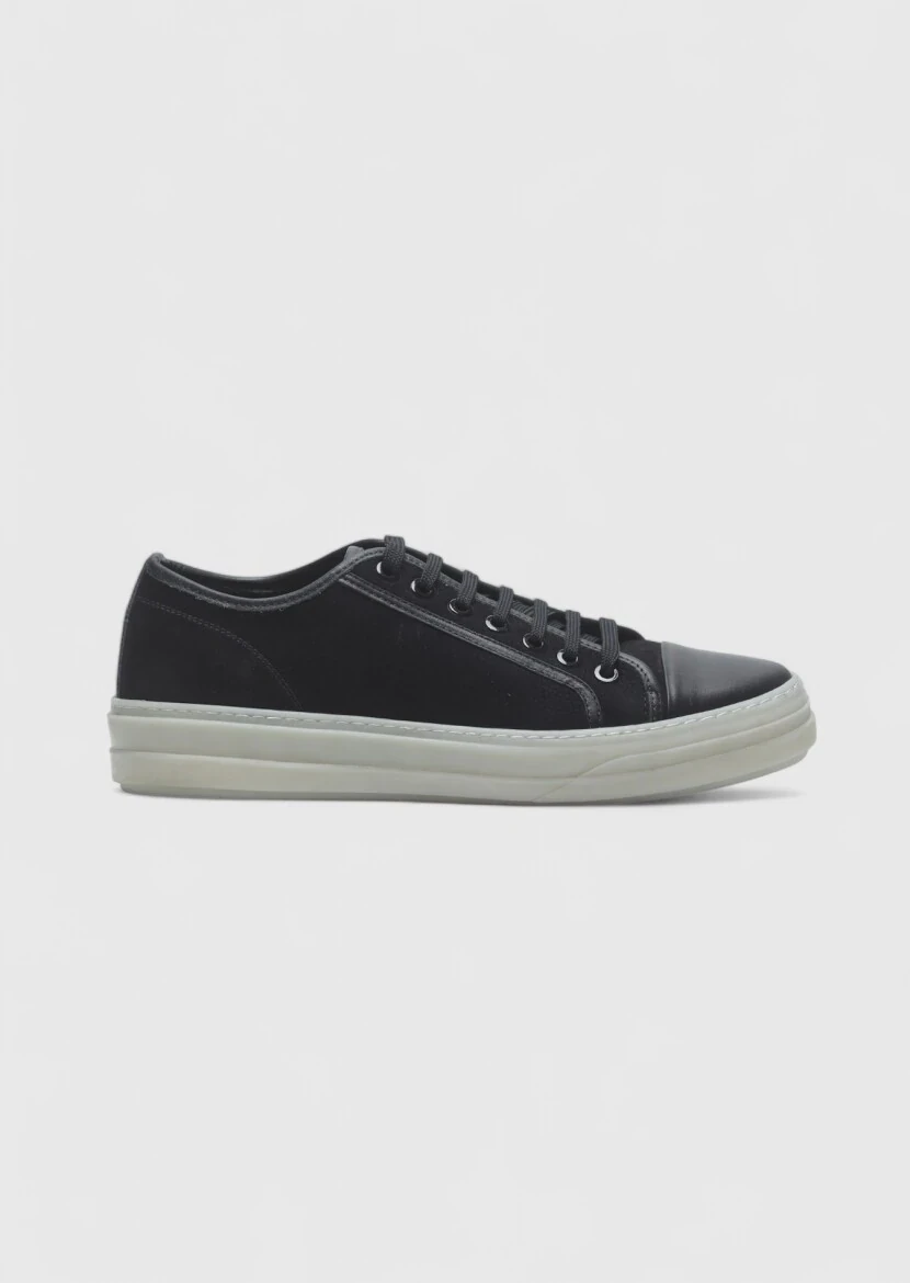 Black Suede Sneaker - RAMSEY