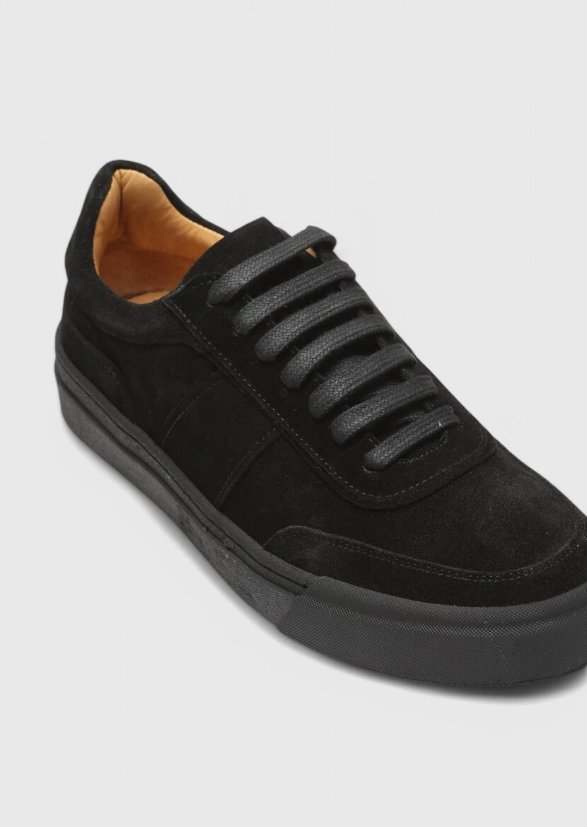 Black Suede Sneaker - RAMSEY