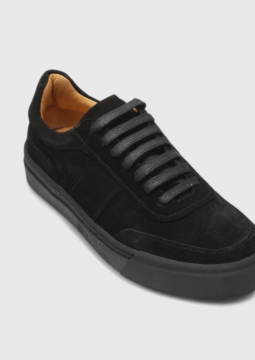 Black Suede Sneaker - 2
