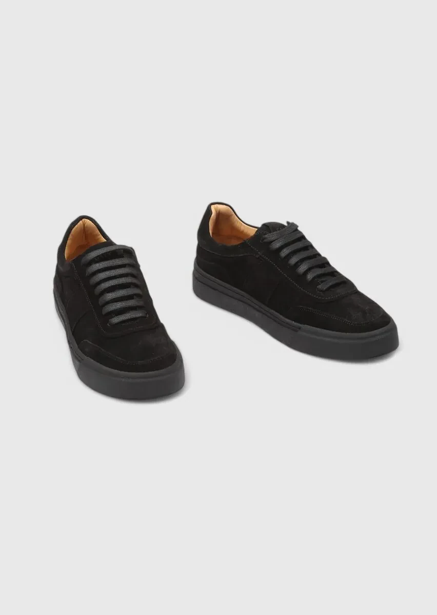 Black Suede Sneaker - 3