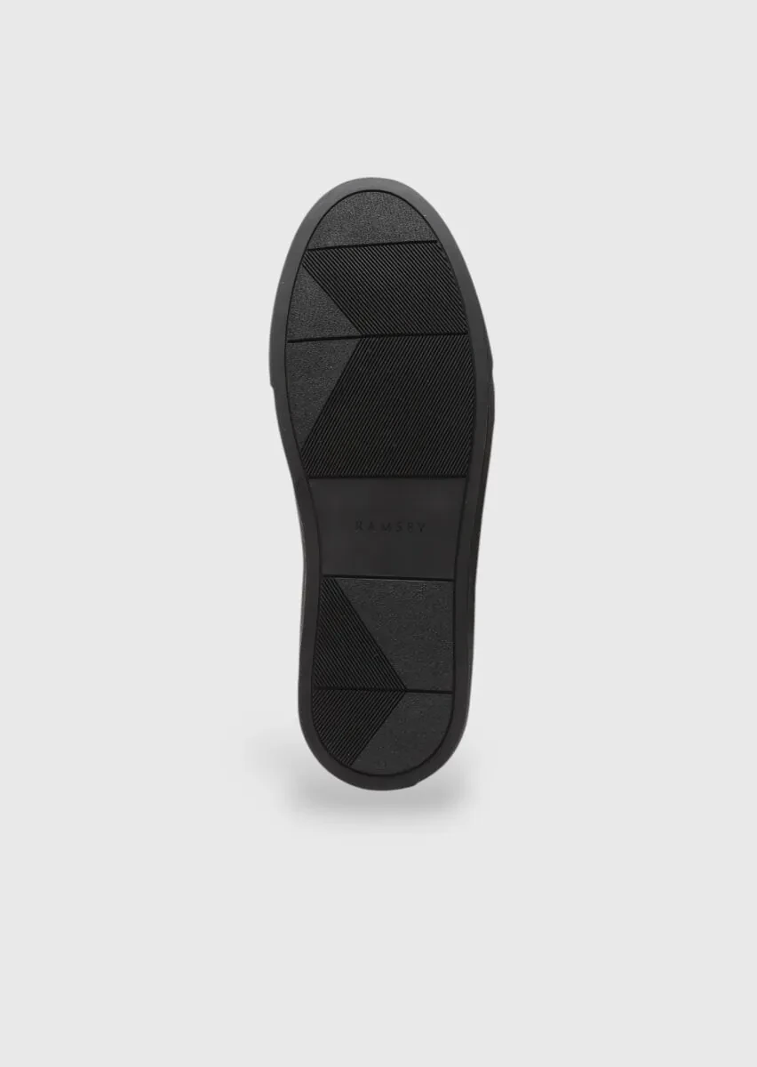 Black Suede Sneaker - 4