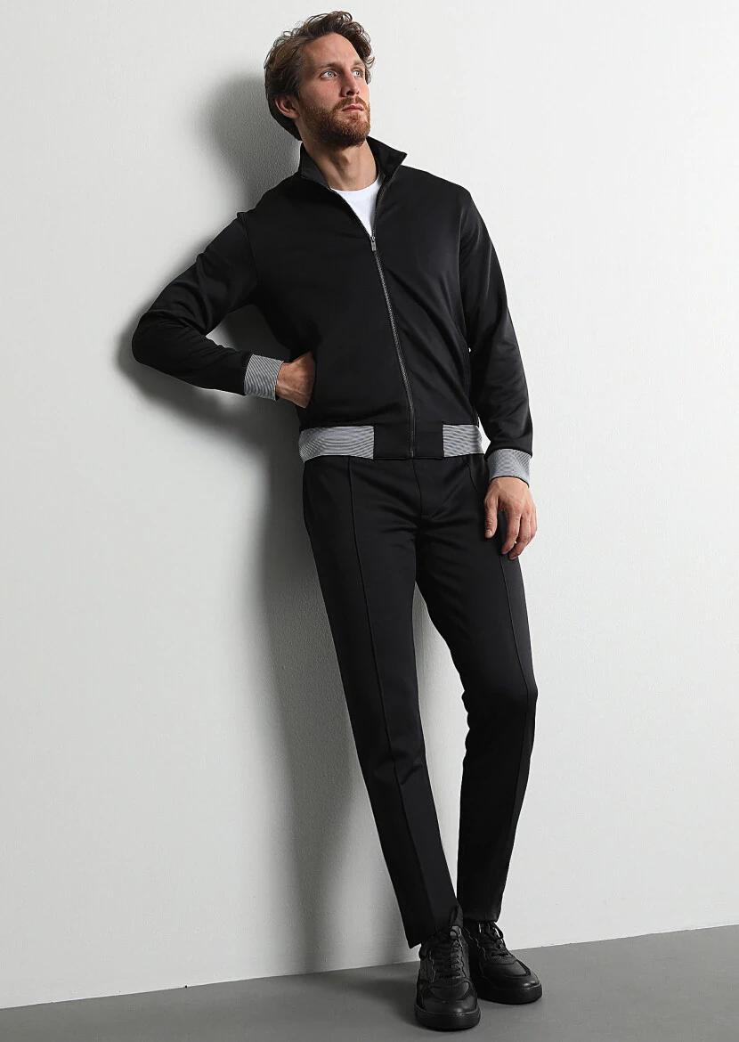 Black Sweat Pants - 1