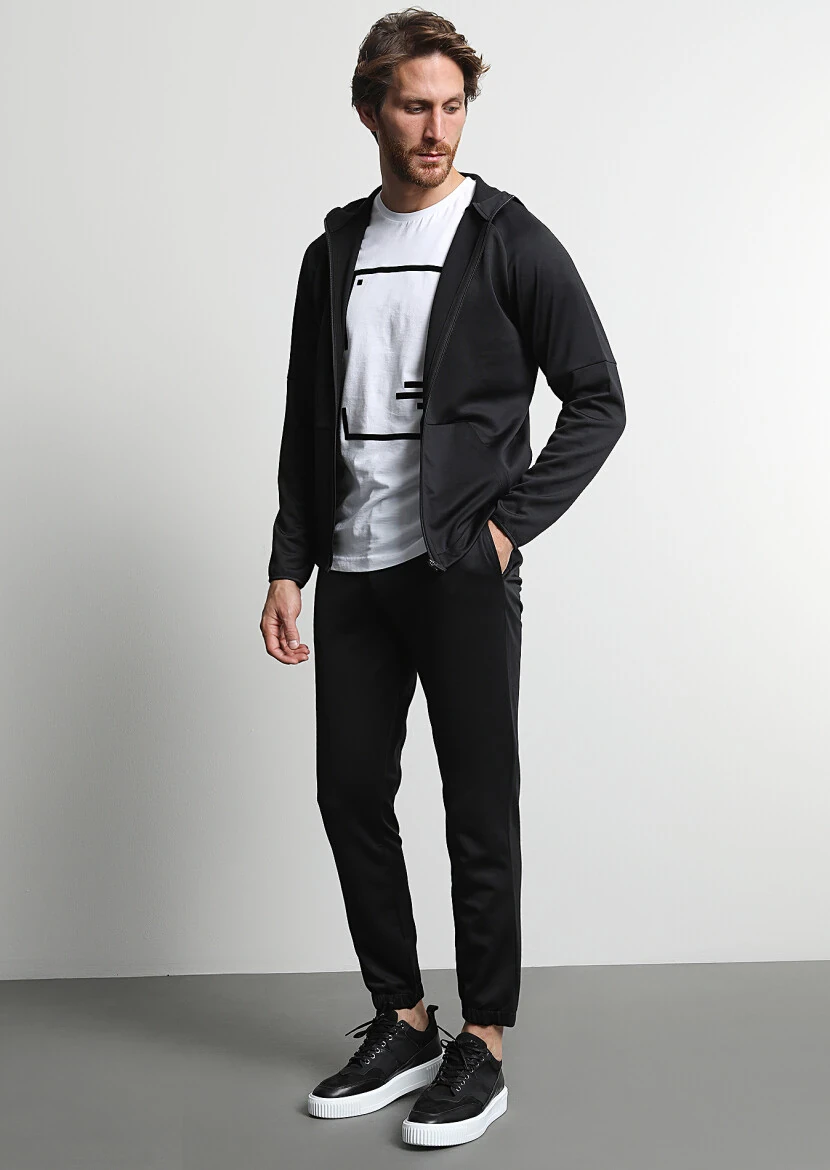 Black Sweat Pants - 1