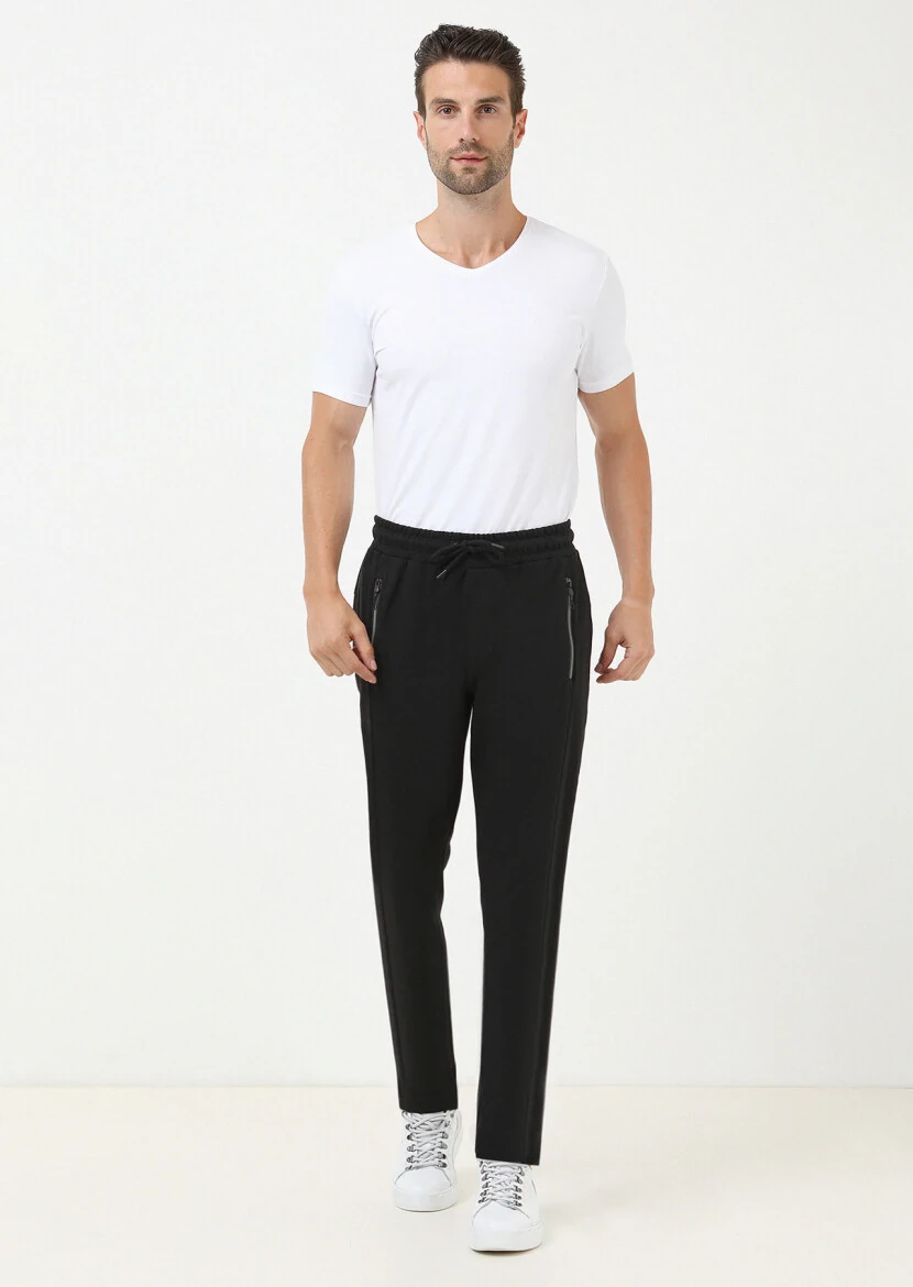 Black Sweat Pants - 1