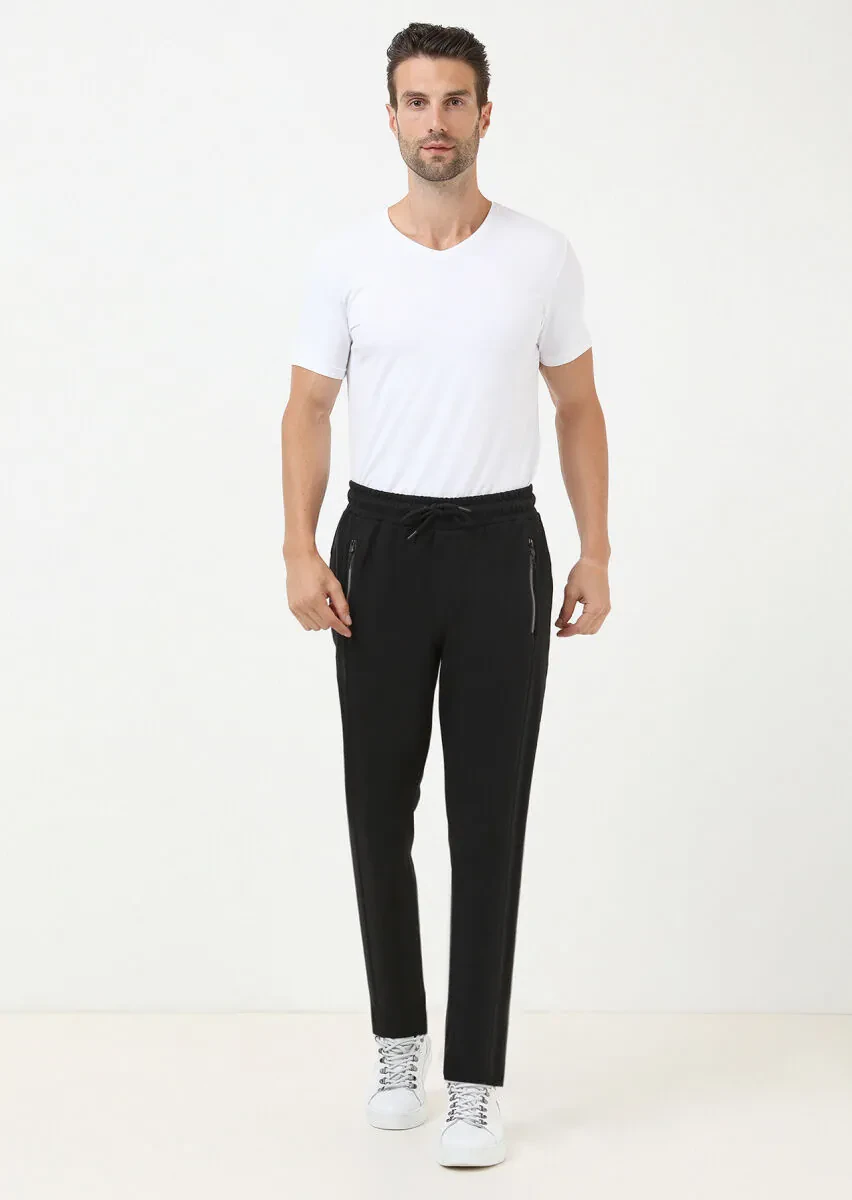 Black Sweat Pants - 1