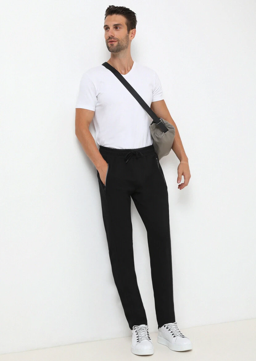 Black Sweat Pants - 2