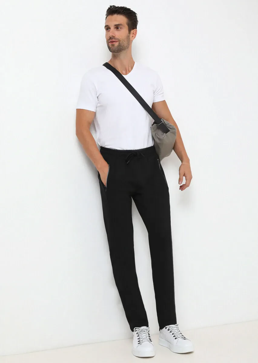 Black Sweat Pants - 2