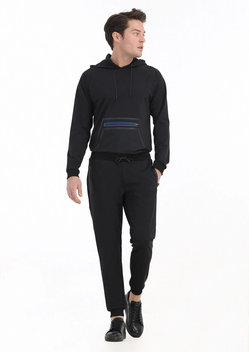 Black Sweat Pants - 1