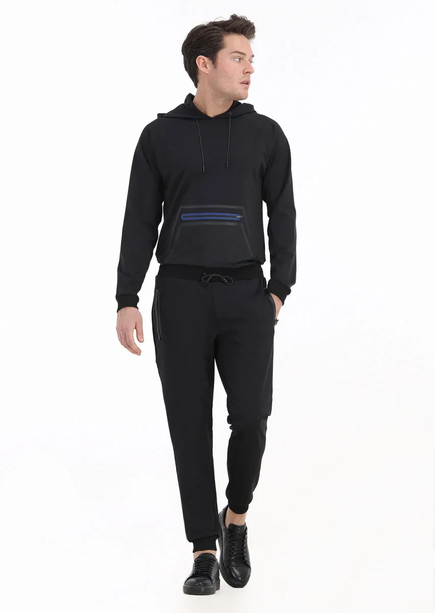 Black Sweat Pants - 1