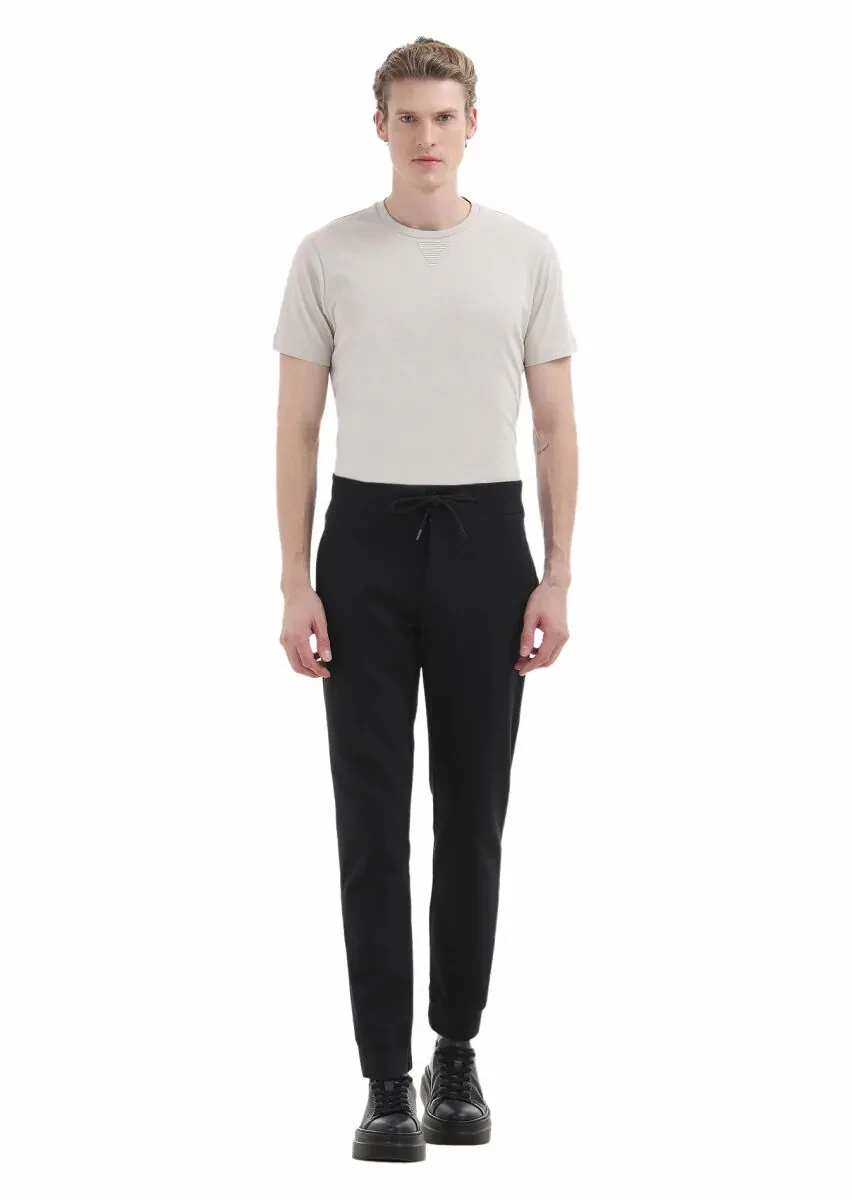 Black Sweat Pants - 1