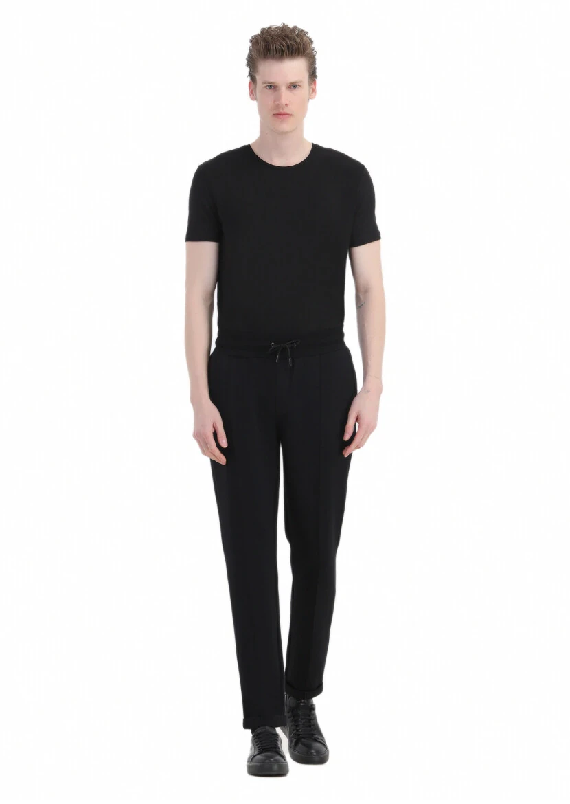 Black Sweat Pants - 1