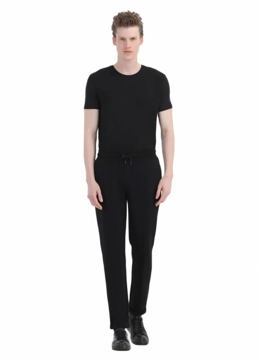 Black Sweat Pants - 1