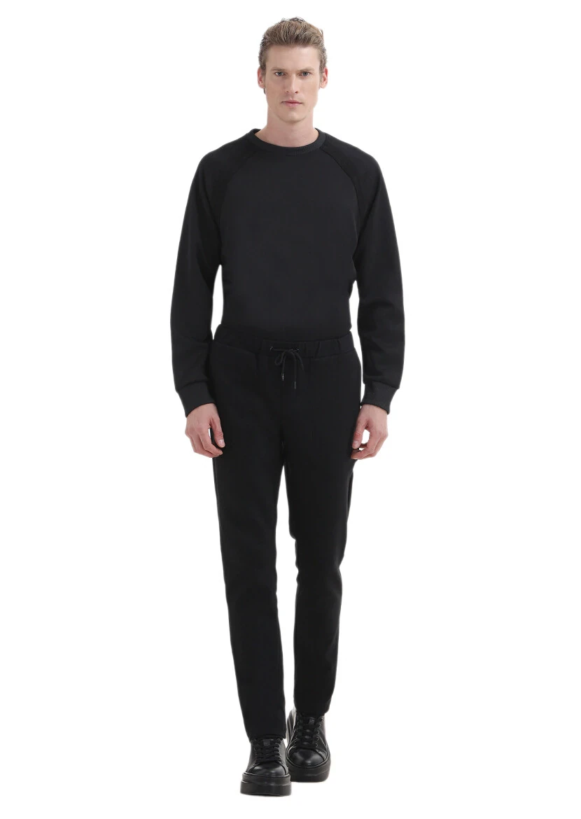 Black Sweat Pants - RAMSEY