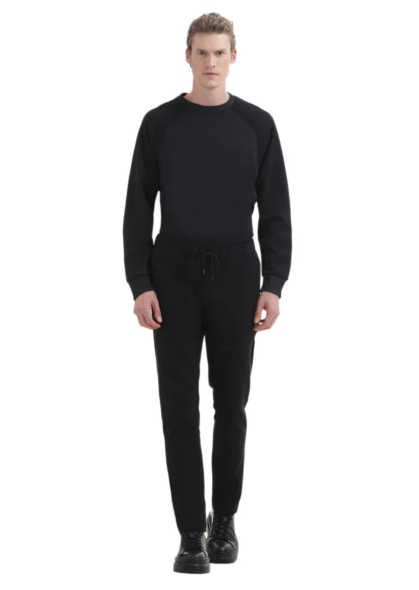 Black Sweat Pants - 1