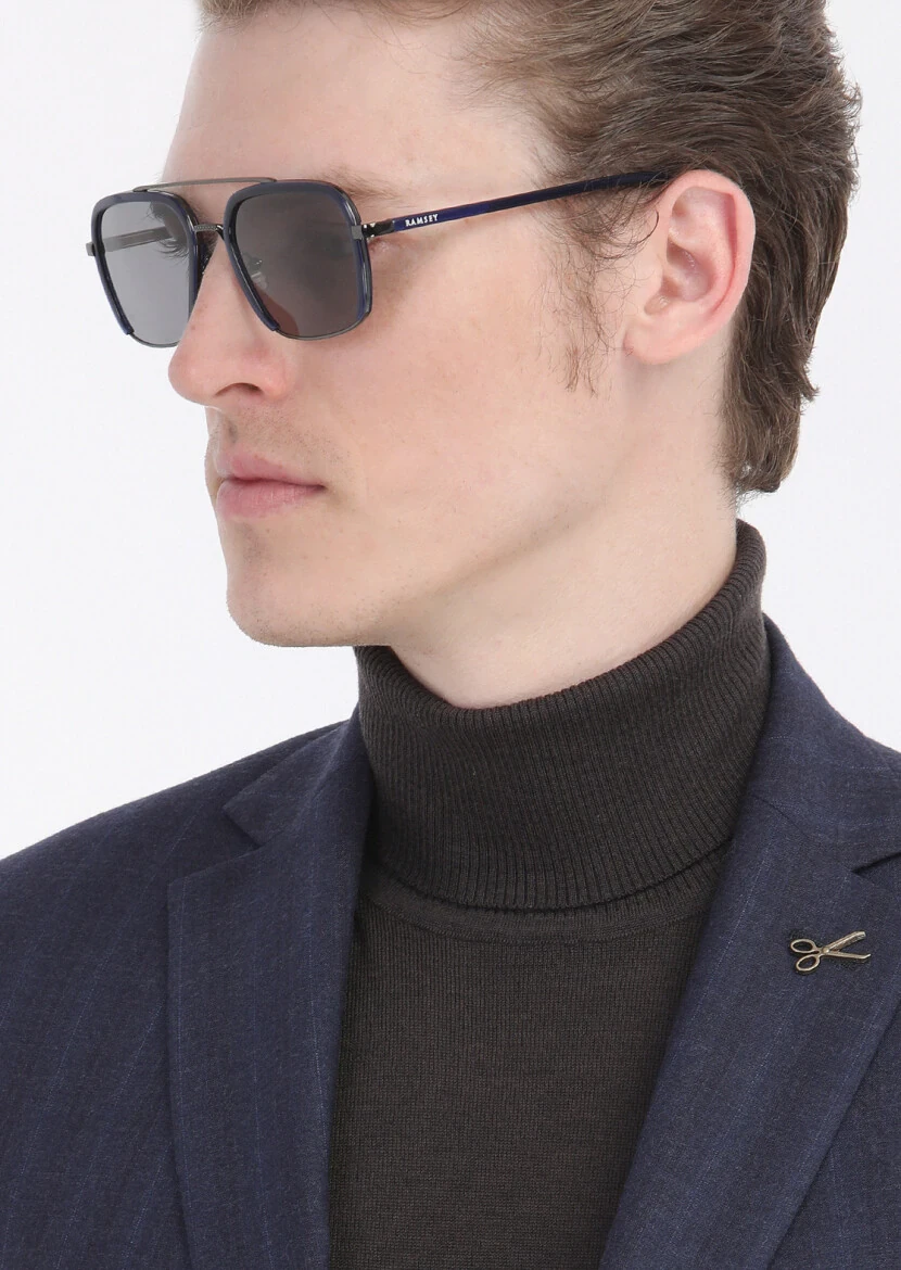 Blue Glasses - RAMSEY