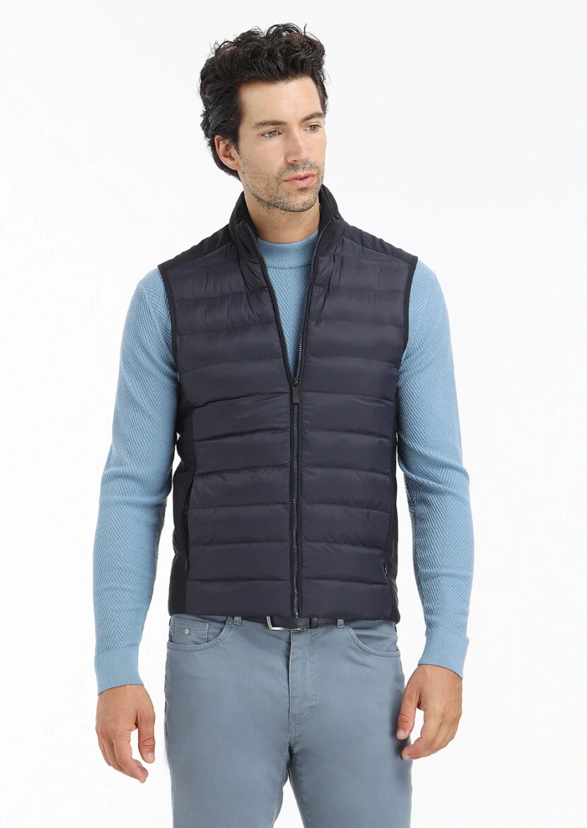 Blue Knitwear Sweatshirt - 4