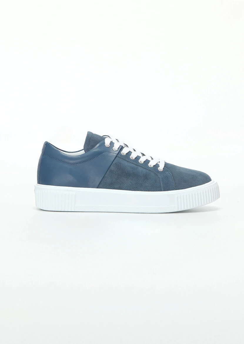 Blue Suede Sneaker - 1