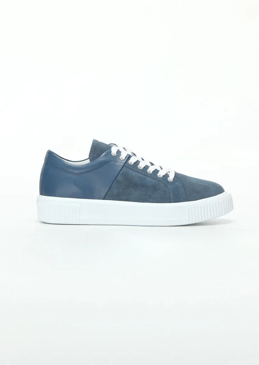 Blue Suede Sneaker - 1