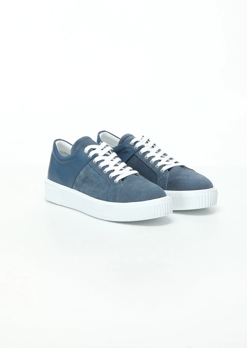 Blue Suede Sneaker - 2