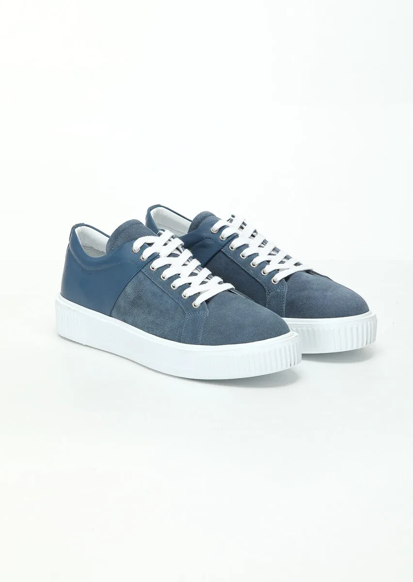 Blue Suede Sneaker - 3