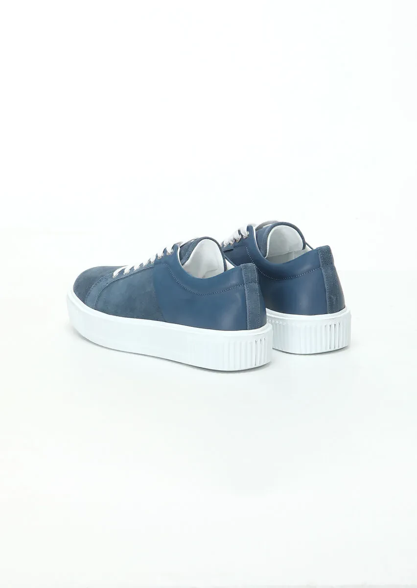 Blue Suede Sneaker - 4