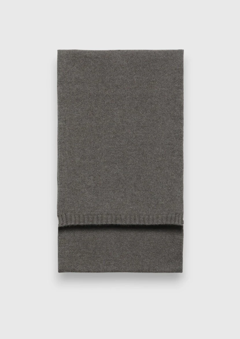 Brown %100 Kaşmir Scarf - 1