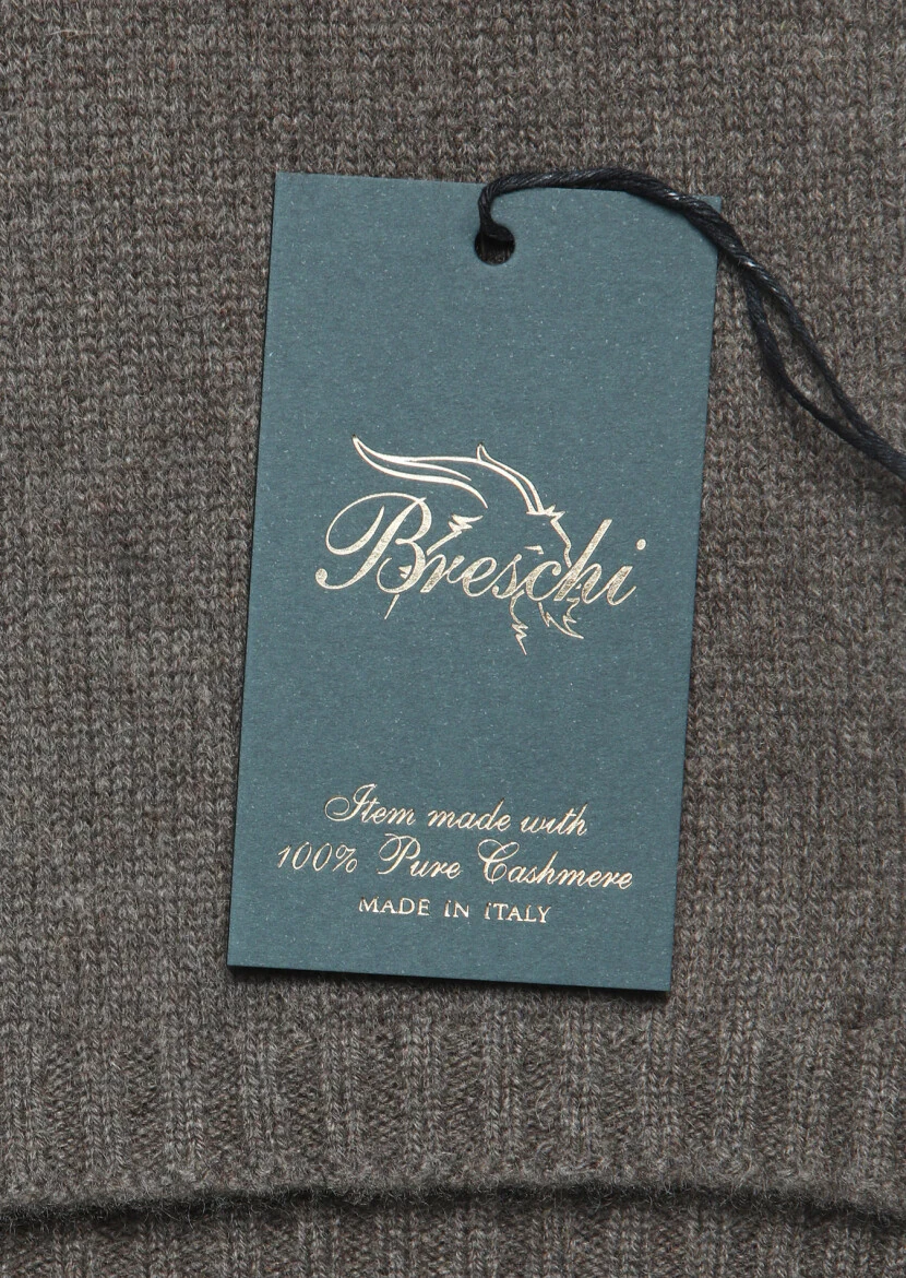 Brown %100 Kaşmir Scarf - 3