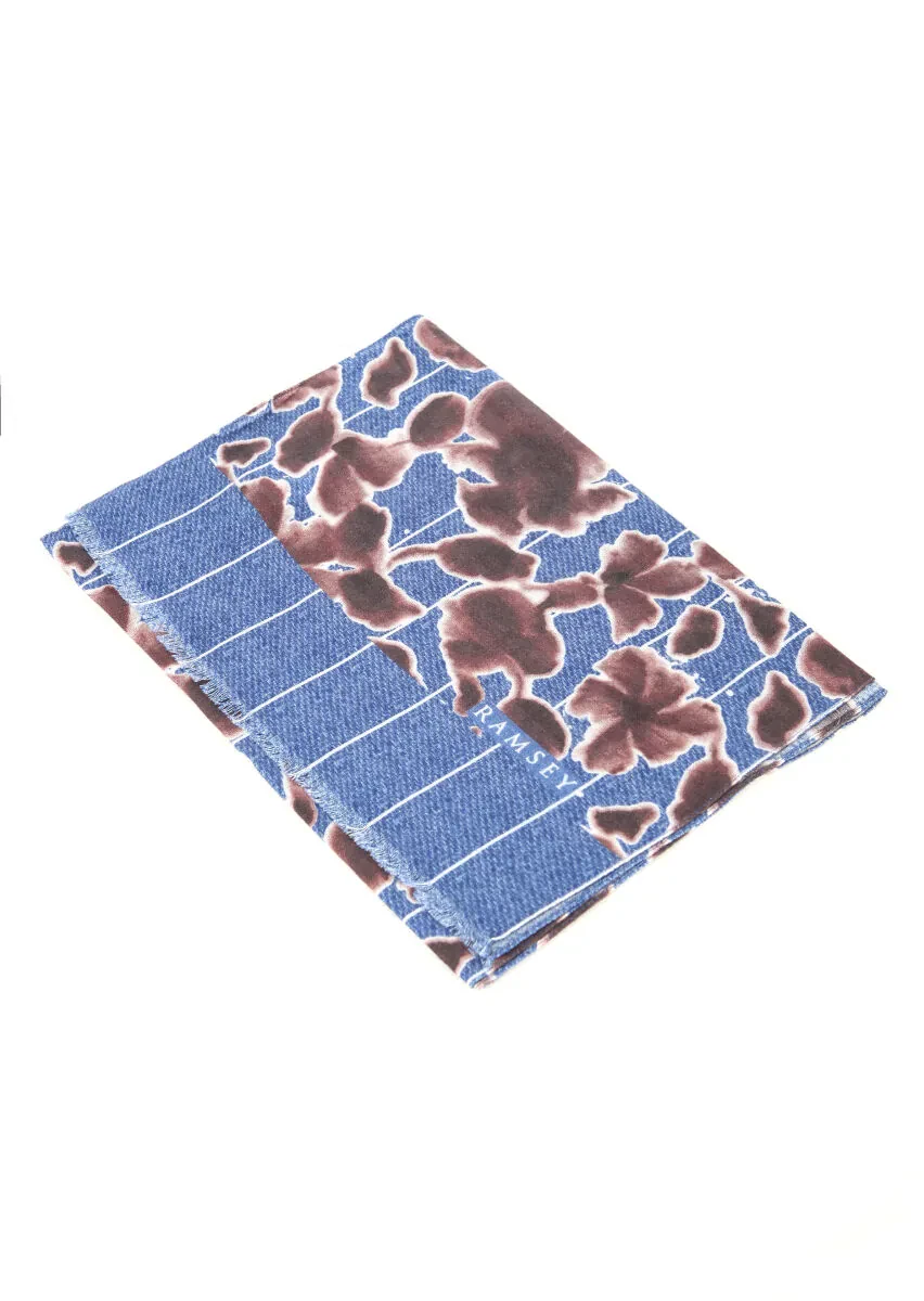 Brown %100 Yün Scarf - 1